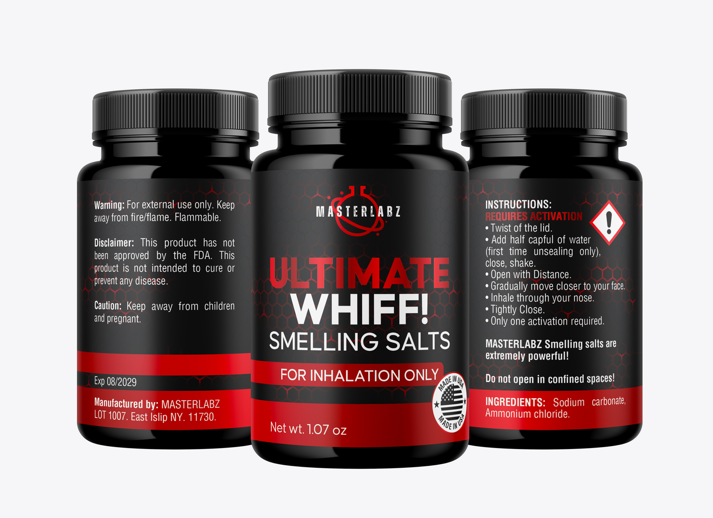 ULTIMATE WHIFF! SMELLING SALTS (Activation required)