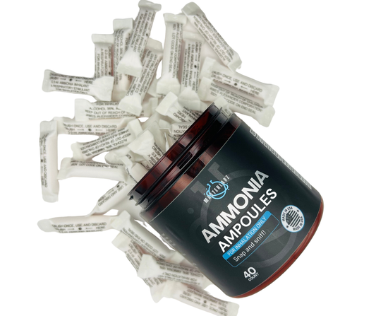 MASTERLABZ AMMONIA INHALANTS AMPOULES (40 PACK) CRUSHABLE AMPULES